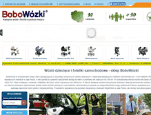 Tablet Screenshot of bobowozki.com.pl